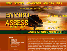 Tablet Screenshot of montana.enviroassess.com