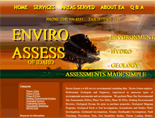 Tablet Screenshot of idaho.enviroassess.com