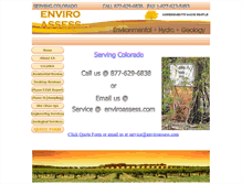 Tablet Screenshot of colorado.enviroassess.com